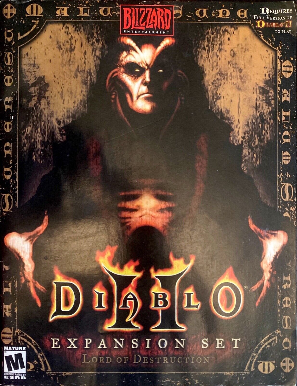 Blizzard Diablo II Expansion Set Lord of Destruction Instruction Manual ONLY