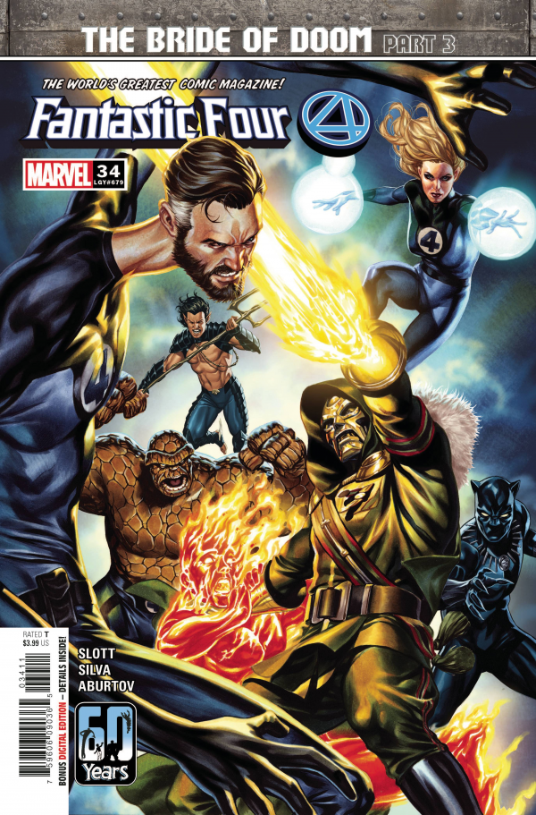 Marvel Comics Fantastic Four #34 Legacy #679 Modern Age 2021