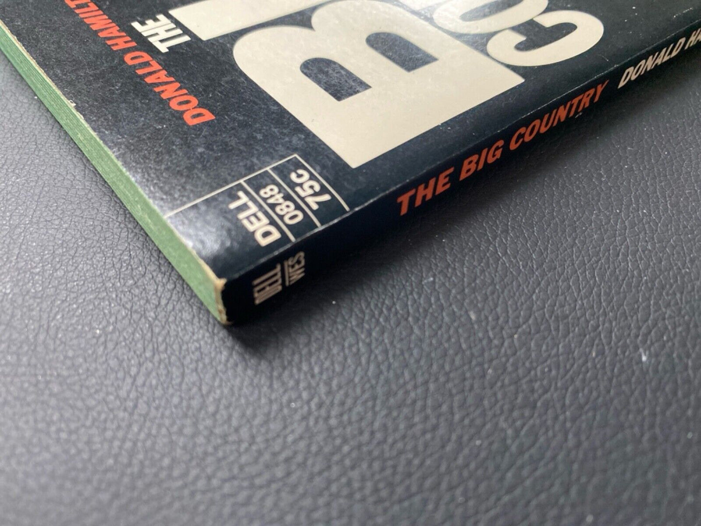 The Big Country by Donald Hamilton 1971 Dell 0848 Paperback First Print