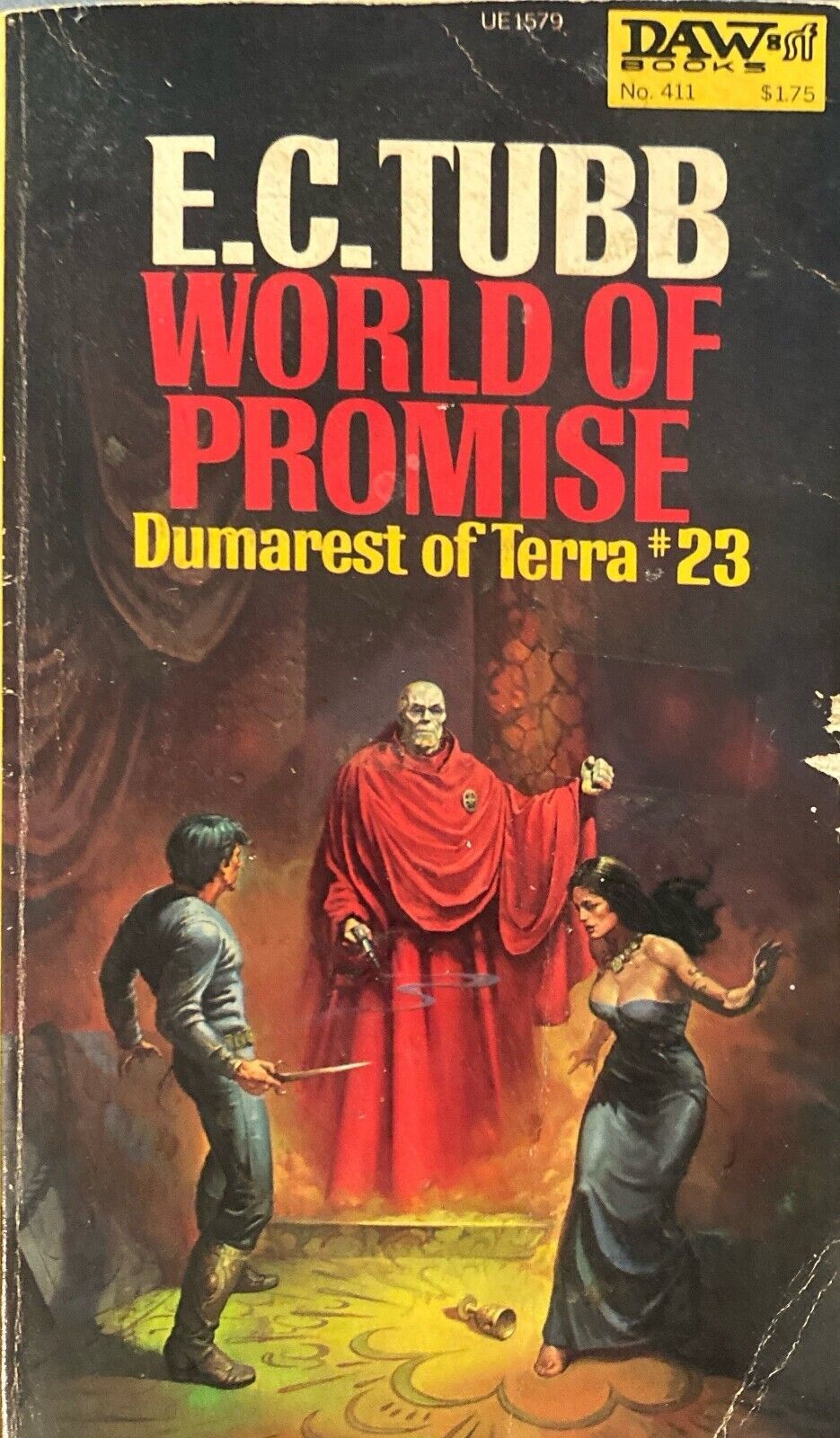 World of Promise by E.C. Tubb 1980 Daw UE1579 Paperback Dumarest of Terra #23