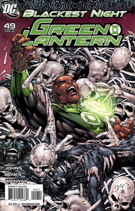DC Comics Green Lantern #49 Modern Age 2010 Blackest Night