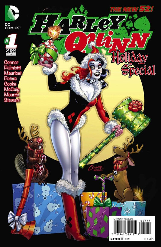 DC Comics Harley Quinn Holiday Special #1 Modern Age 2015 Christmas New Year's