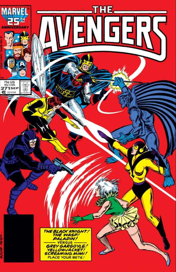 Marvel Comics Avengers #271 Copper Age 1986