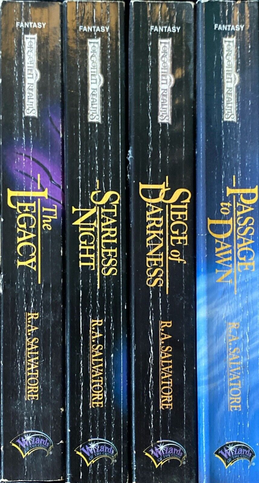 Legacy of the Drow Quartet by R.A. Salvatore Paperback D&D Forgotten Realms