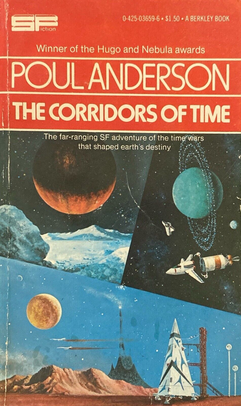Corridors of Time by Poul Anderson 1978 Berkley Paperback