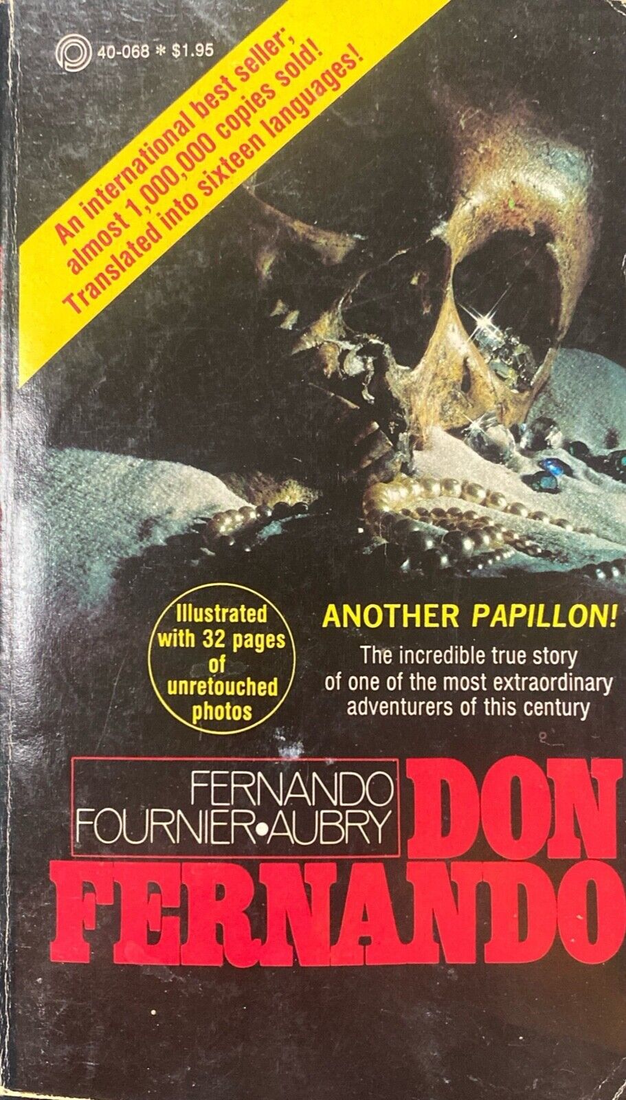 Don Fernado by Fernado Fournier-Aubry 1973 Pinnacle 40-068 Paperback