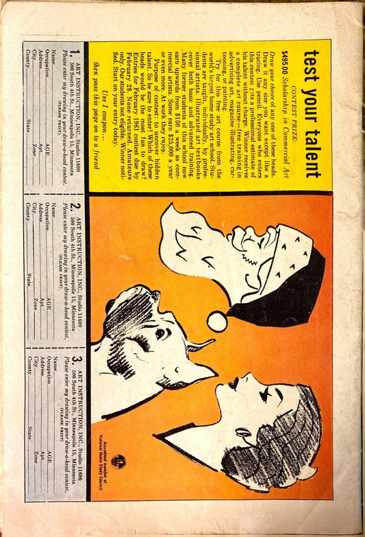 Charlton Comics War at Sea #41 Silver Age 1961