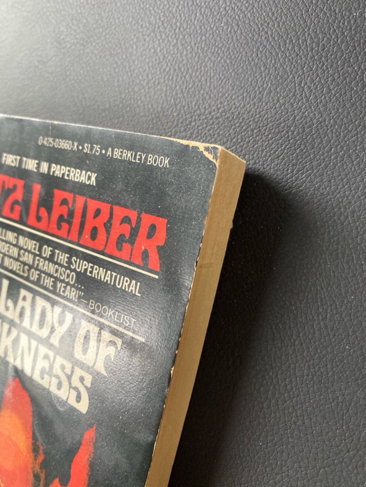 Our Lady of Darkness by Fritz Leiber 1978 Berkley Medallion Paperback