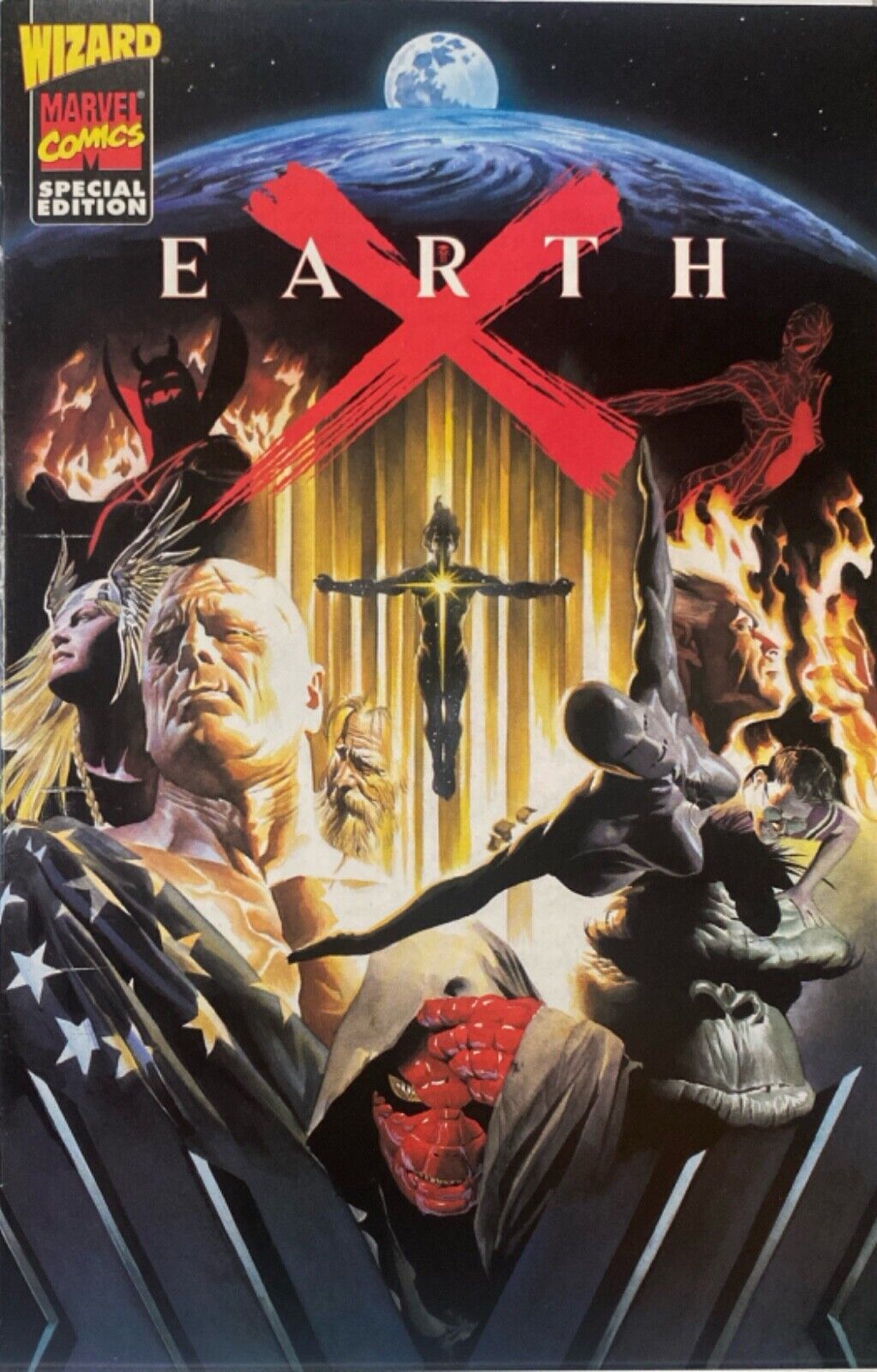 Marvel Comics Earth X Wizard Special Edition 1997 Modern Age