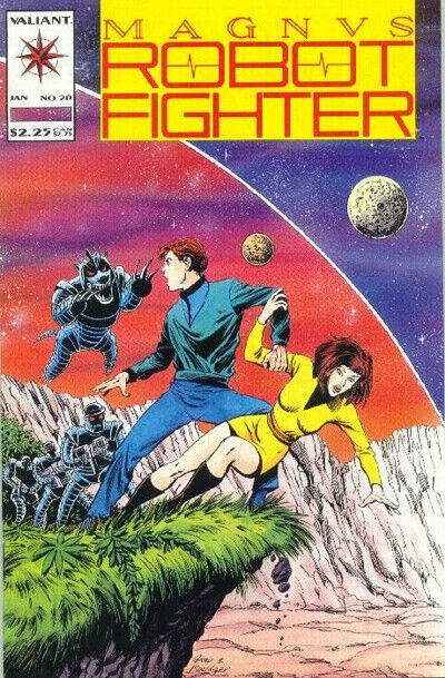 Valiant Comics Magnus Robot Fighter #20 Modern Age 1992