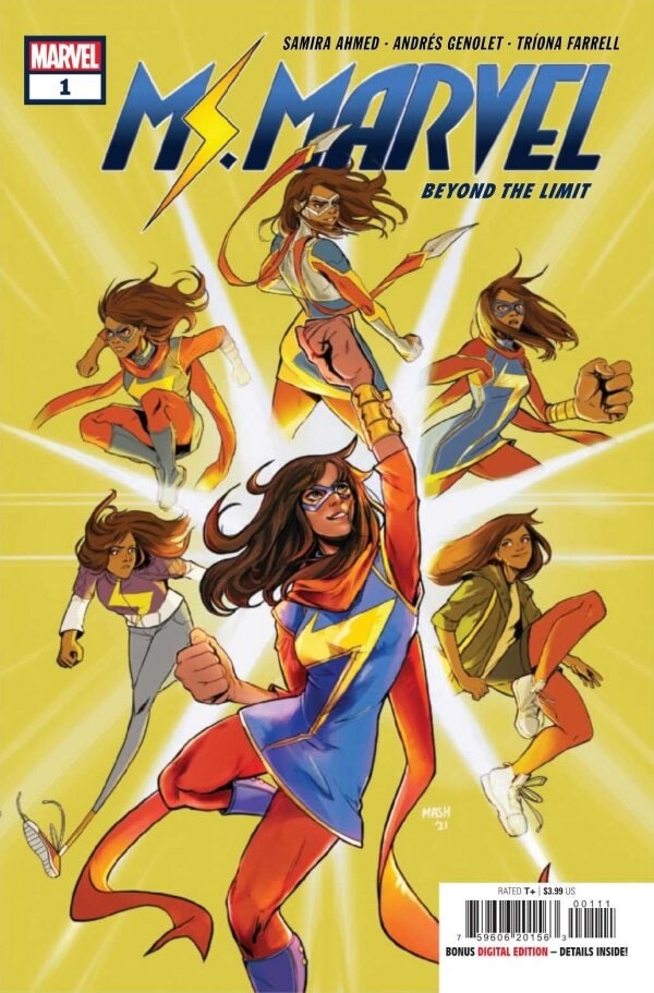 Marvel Comics Ms. Marvel Beyond The Limit #1 Modern Age 2022