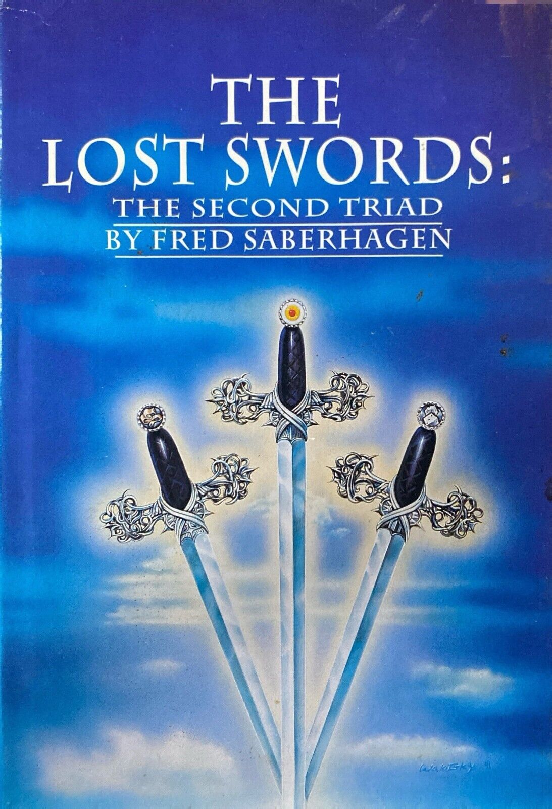 The Lost Swords: The Second Triad by Fred Saberhagen 1990 Hardcover BCE