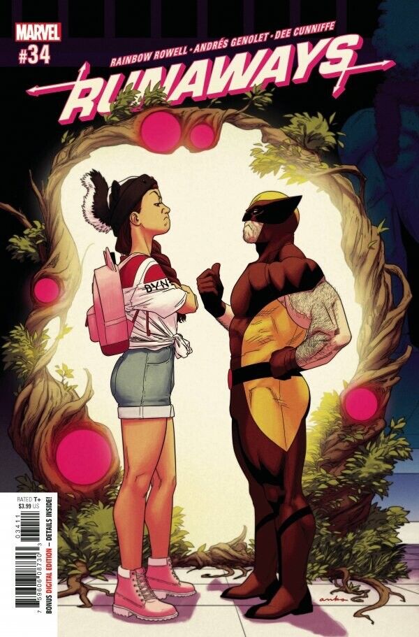 Marvel Comics Runaways #34 Legacy #96 Modern Age 2021