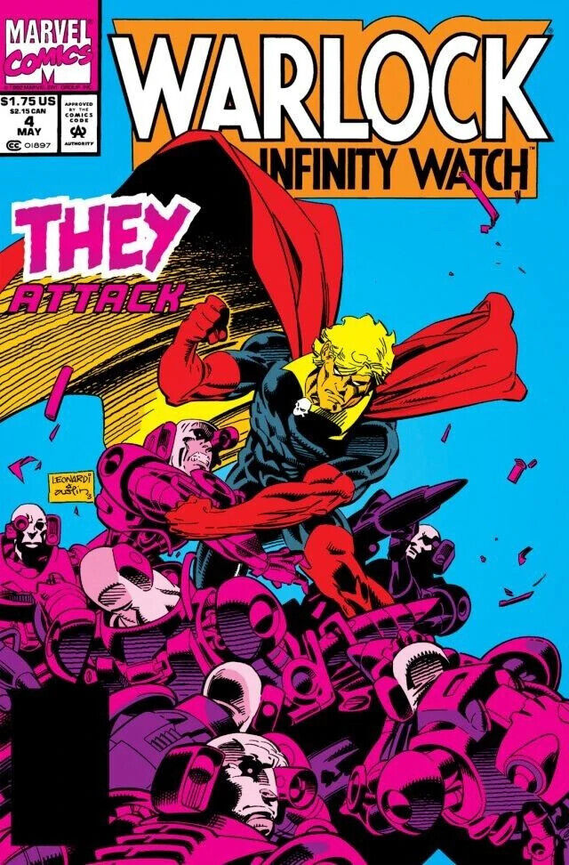 Marvel Comics Warlock and the Infinity Watch #4 Modern Age 1992