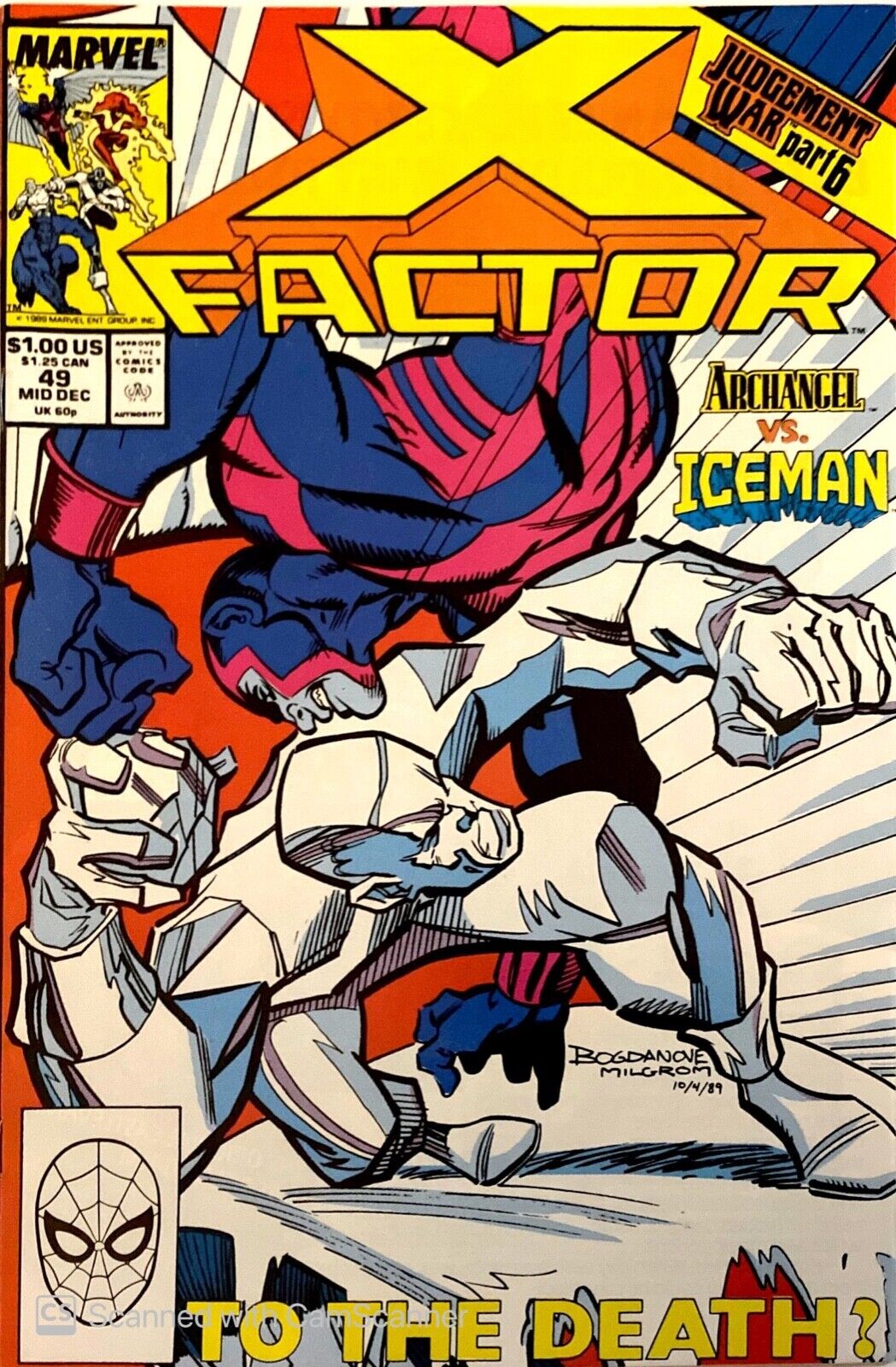 Marvel Comics X-Factor #49 Copper Age 1989