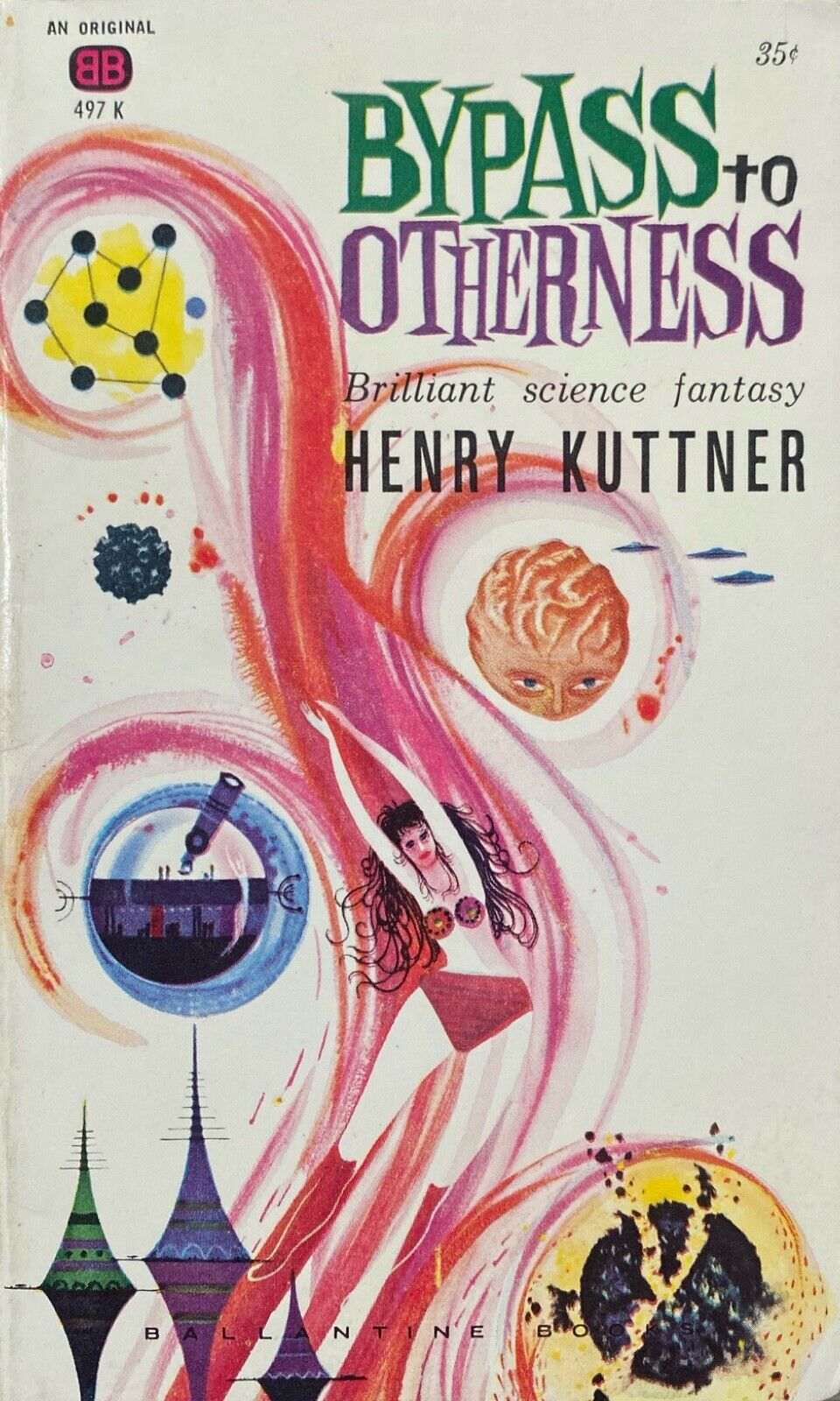 Bypass to Otherness by Henry Kuttner 1961 Ballantine 497K Paperback