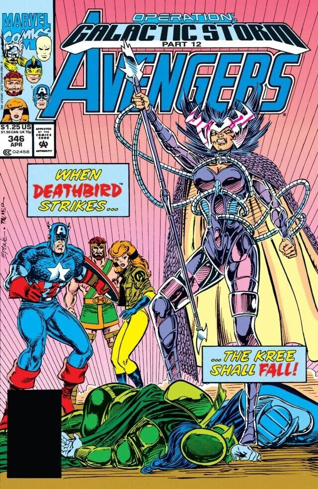 Marvel Comics Avengers #346 Modern Age 1992 First Starforce