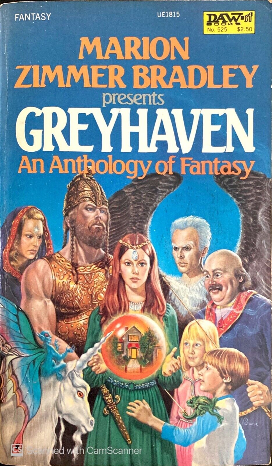 Greyhaven edited by Marion Zimmer Bradley 1983 Daw UE1815 Paperback