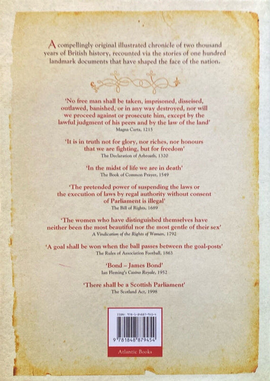 Britannia : 100 Documents That Shaped a Nation by Graham Stewart Hardcover