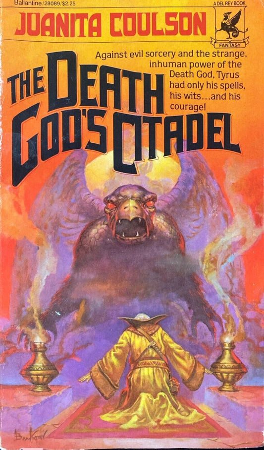The Death God's Citadel by Juanita Coulson 1980 Del Rey Paperback