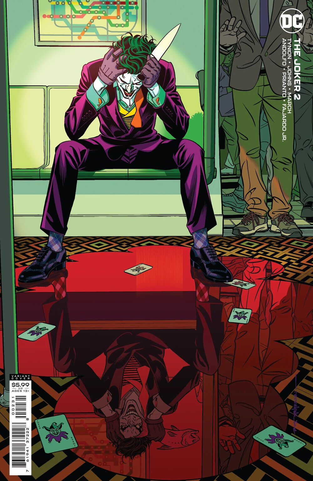 DC Comics The Joker #2 Modern Age 2021 Stelfreeze Variant First Vengeance