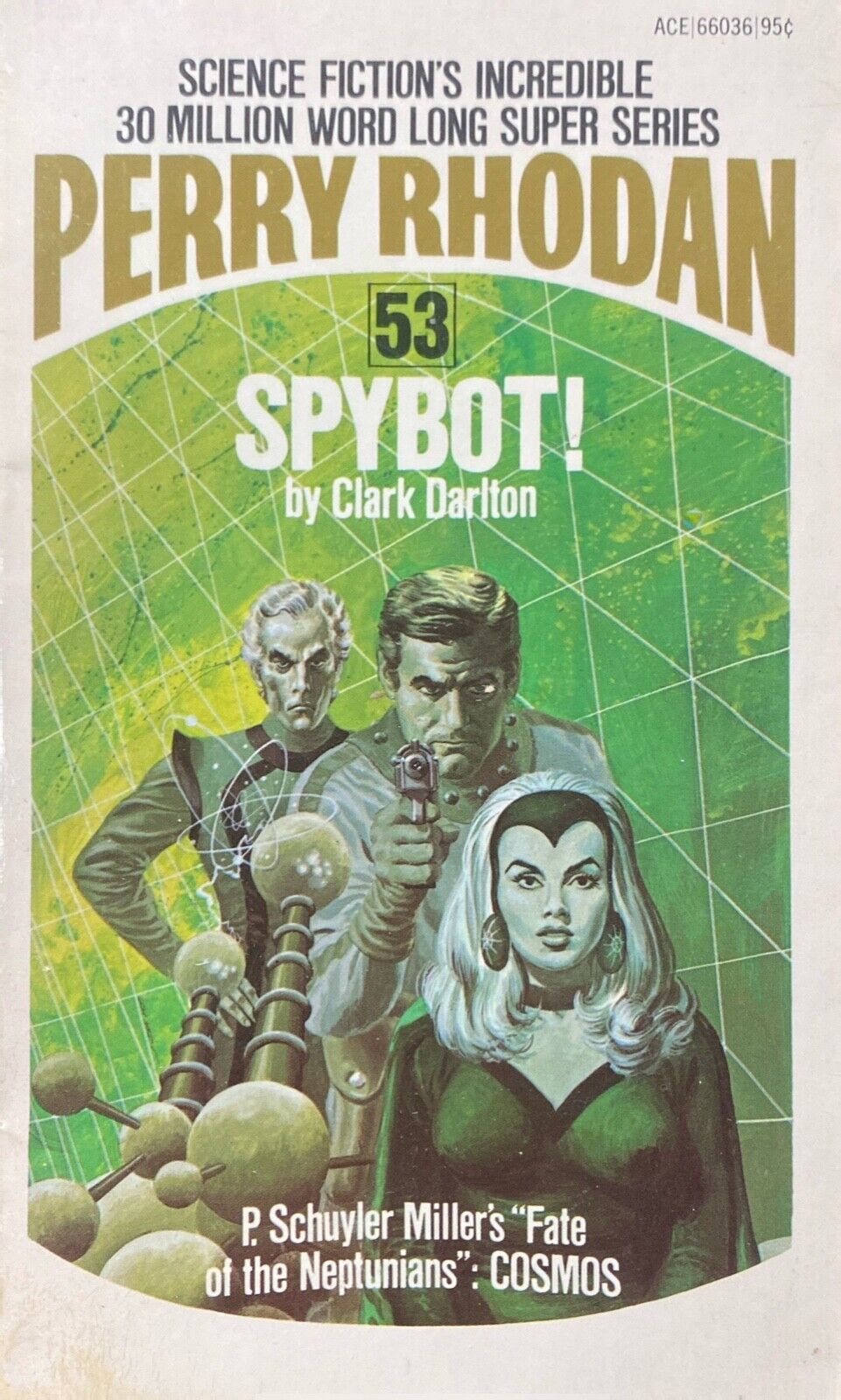Perry Rhodan 53: Spybot! by Clark Darlton 1974 Ace Paperback