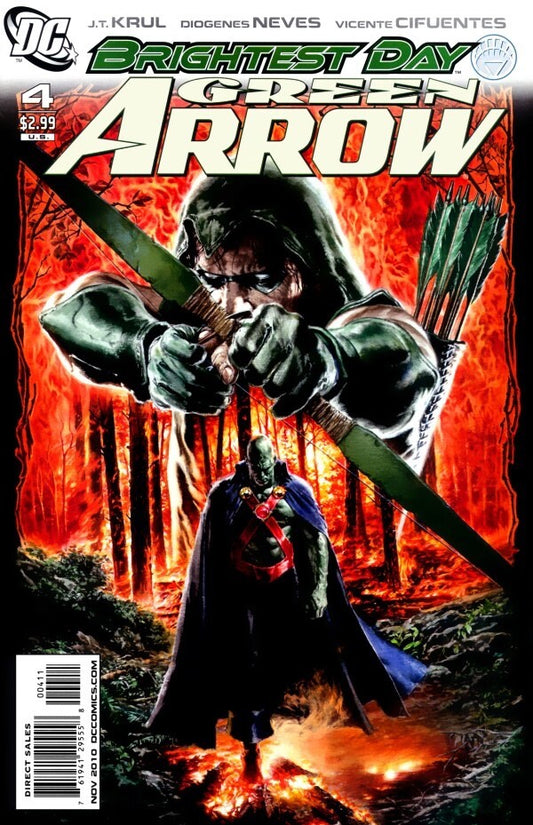 DC Comics Green Arrow #4 Modern Age 2010 Brightest Day