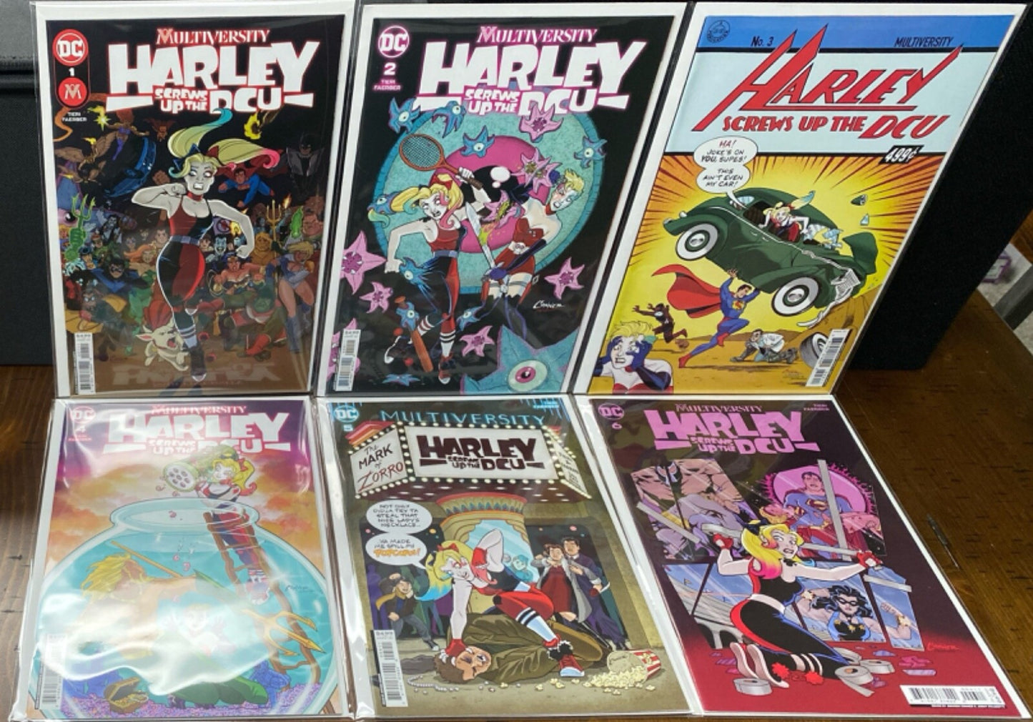DC Comics Multiversity: Harley Screws Up the DCU #1-6 Modern Age Complete