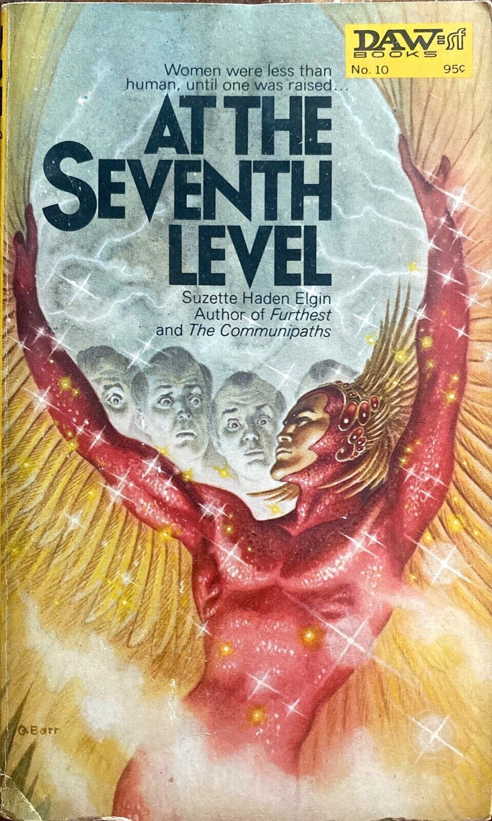 At the Seventh Level by Suzette Haden Elgin 1972 Daw UQ1010 Paperback