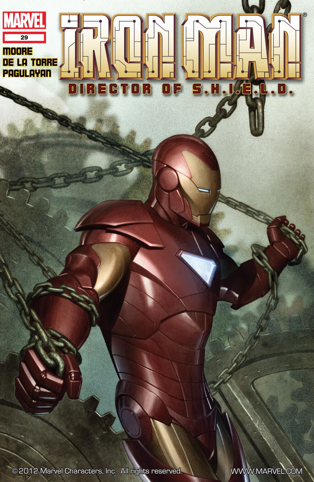 Marvel Comics Iron Man: Director of S.H.I.E.L.D. #29 Modern Age 2008