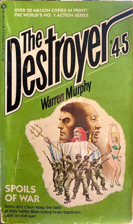 The Destroyer #45 Spoils of War by Warren Murphy & Richard Sapir 1981