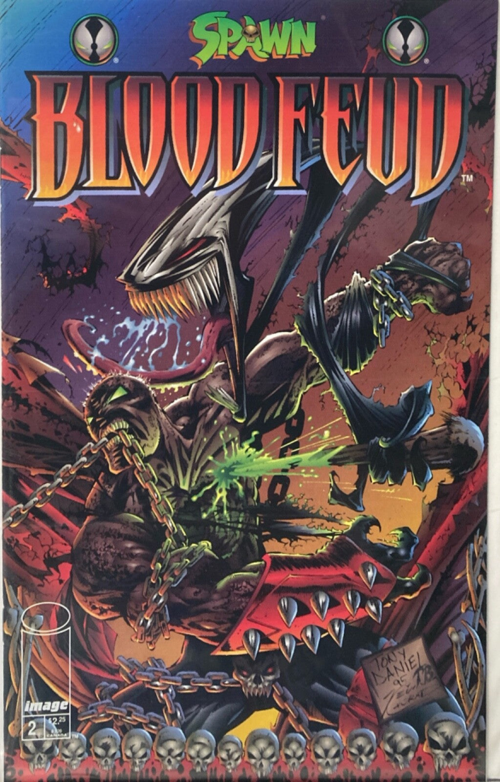 Image Comics Spawn Blood Feud #1-4 Modern Age 1995 Complete