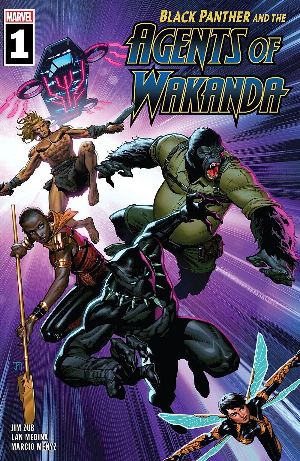 Marvel Comics Black Panther and the Agents of Wakanda #1 Modern Age 2019