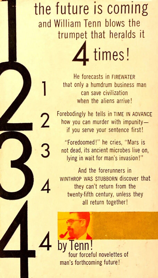 Time in Advance by William Tenn 1958 Bantam A1786 Paperback