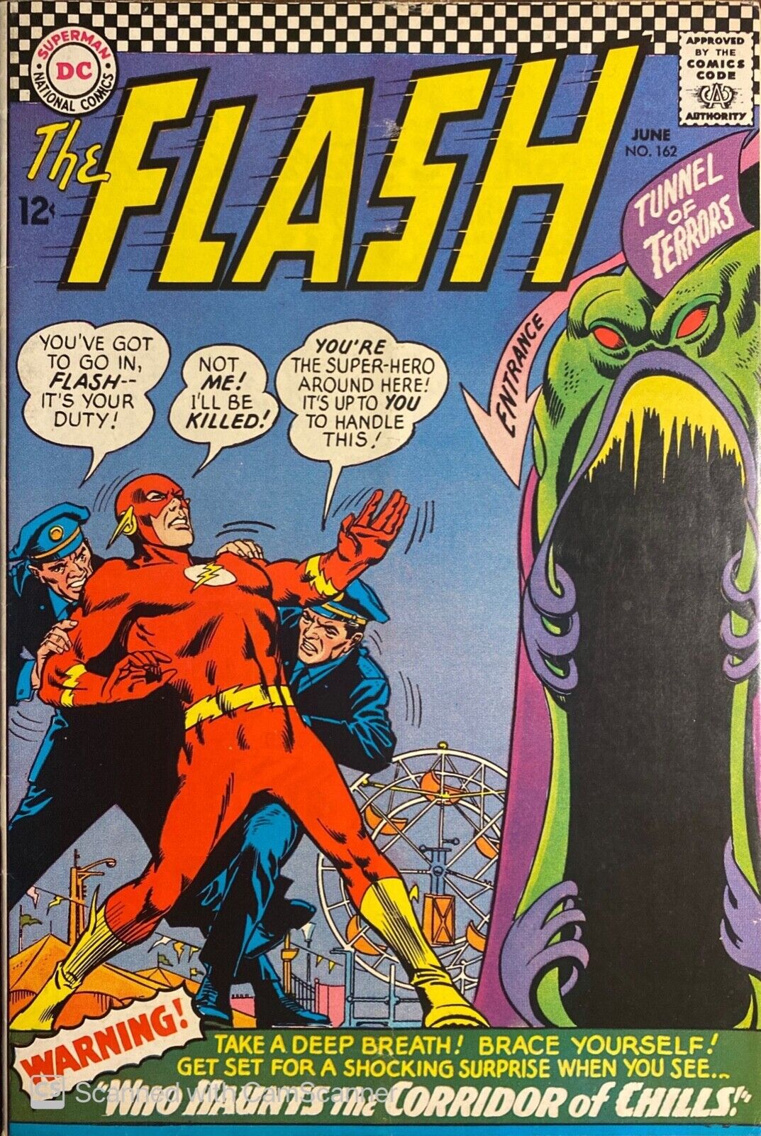 DC Comics The Flash #162 Silver Age 1966