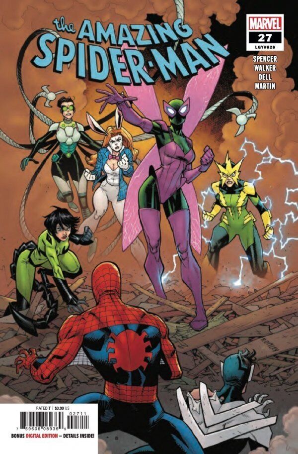 Marvel Comics Amazing Spider-man #27 Legacy #828 Modern Age 2019 Variant