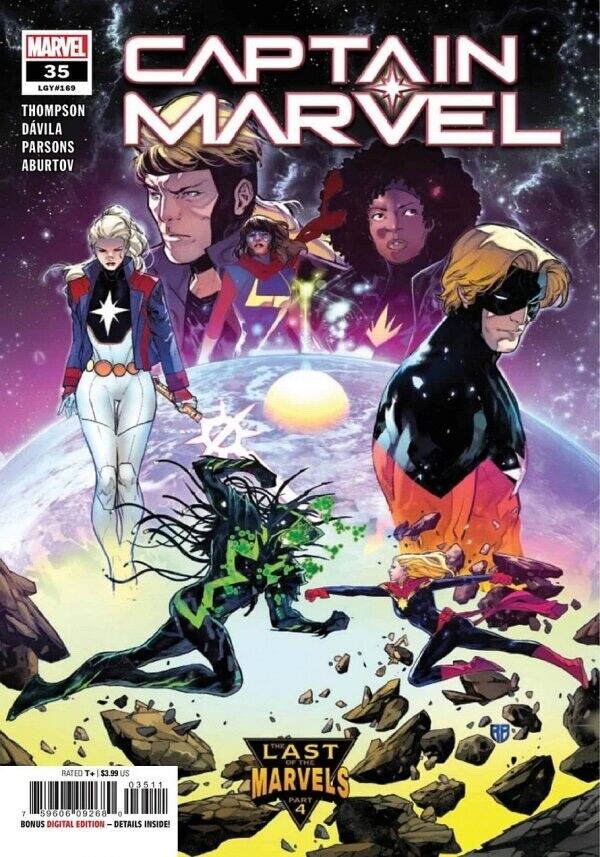 Marvel Comics Captain Marvel #35 (Legacy #169) Modern Age 2022