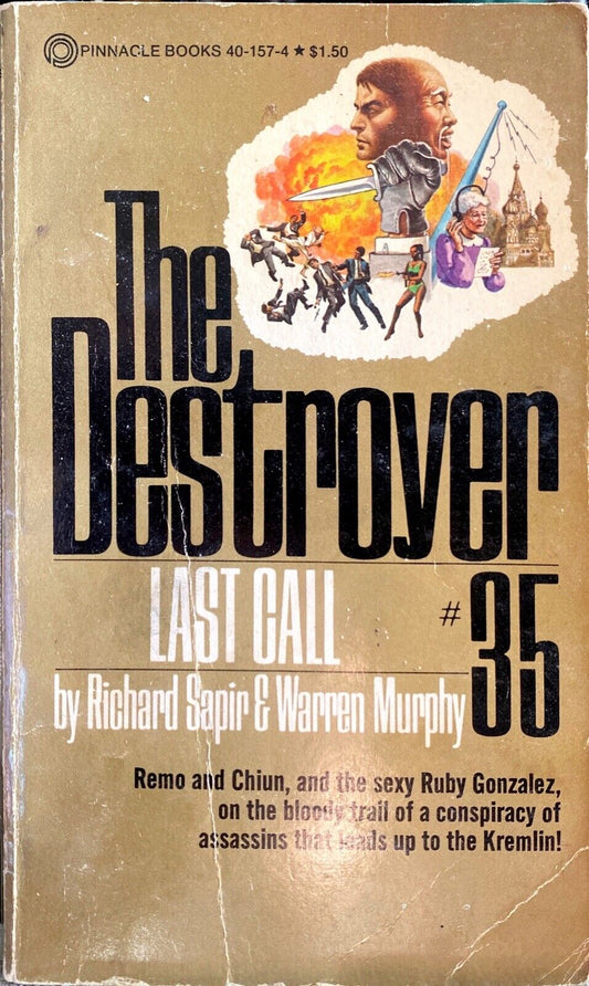 The Destroyer #35 Last Call by Warren Murphy & Richard Sapir 1978