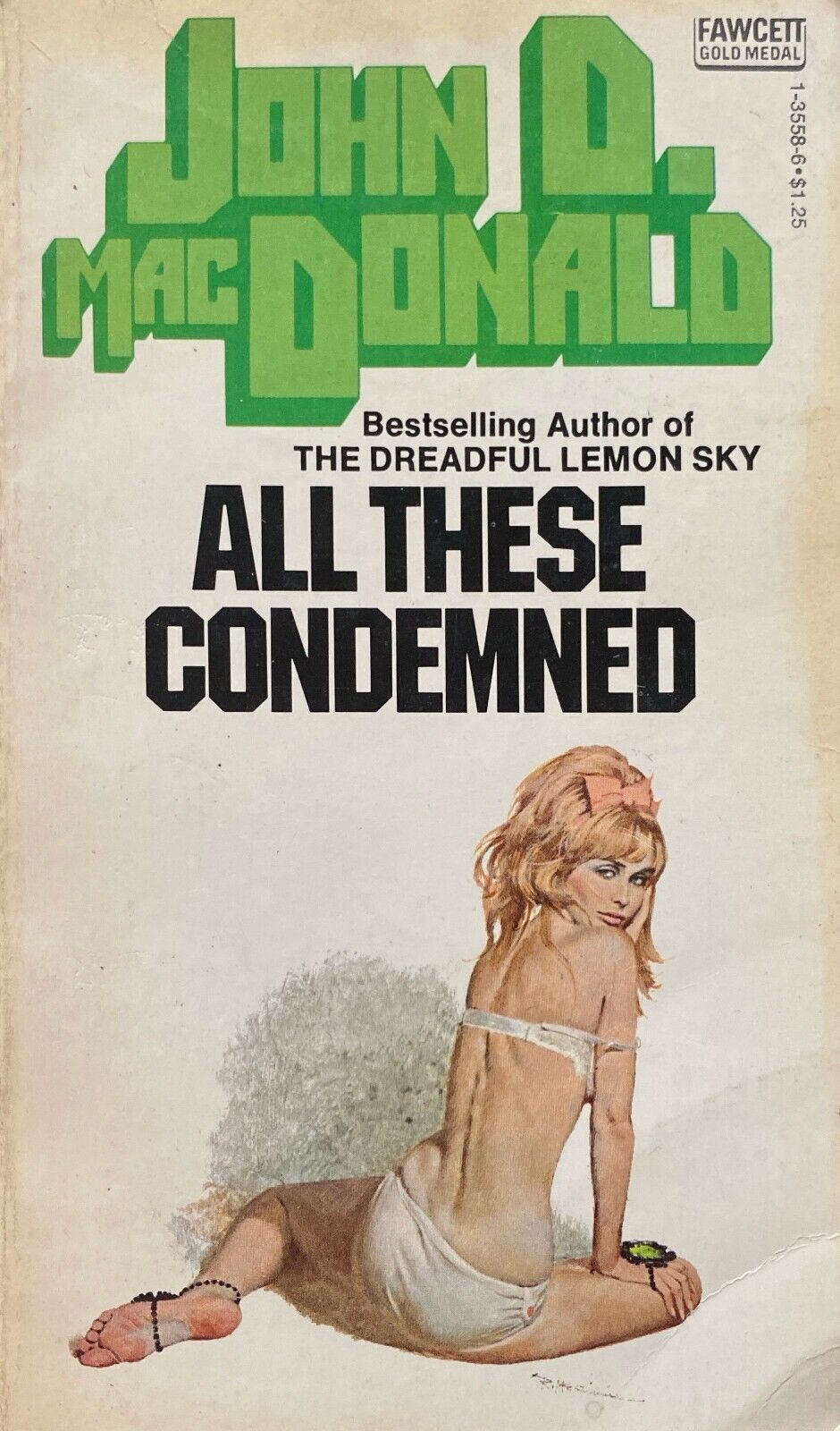 All These Condemned by John D. MacDonald 1954 Fawcett Gold Medal Paperback