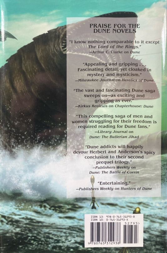 Sandworms of Dune by Brian Herbert & Kevin J. Anderson 2007 Tor Hardcover