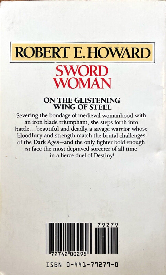 Sword Woman by Robert E. Howard 1986 Ace Paperback