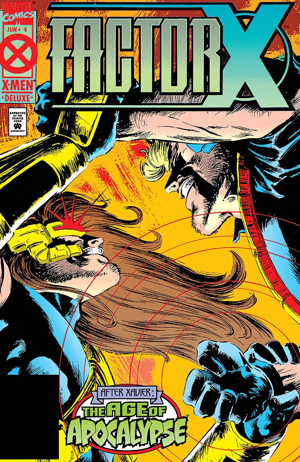 Marvel Comics Factor X #4 Modern Age 1995 Age of Apocalypse