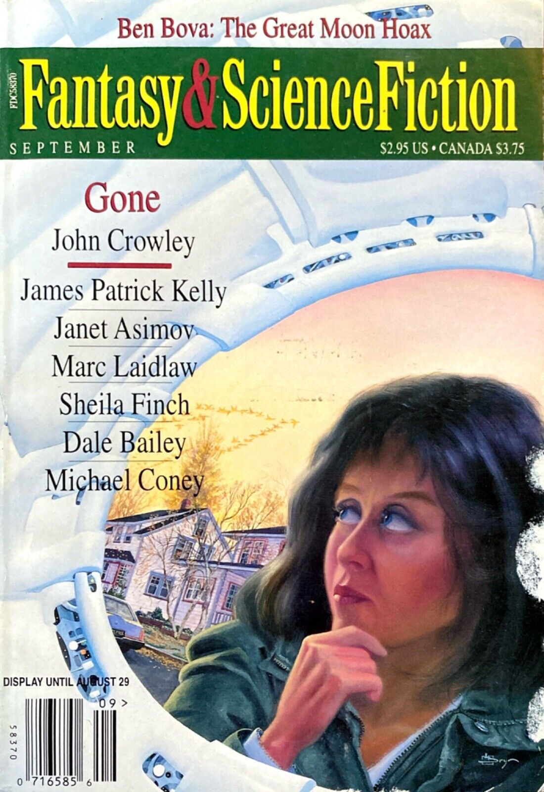 Fantasy & Science Fiction Vol. 91 No. 3 September 1996 Bova Asimov
