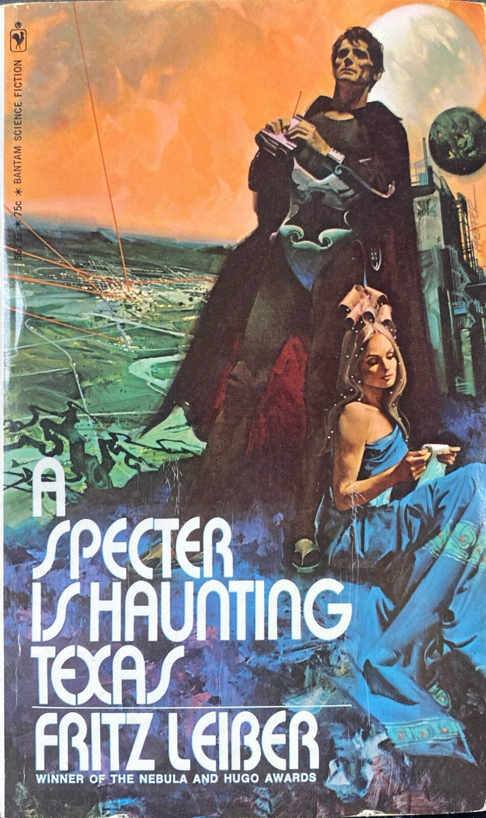 A Specter is Haunting Texas by Fritz Leiber 1971 Bantam S6735 Paperback