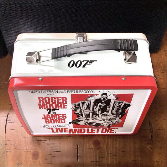 James Bond In Ian Fleming’s Live And Let Die” Metal Lunchbox