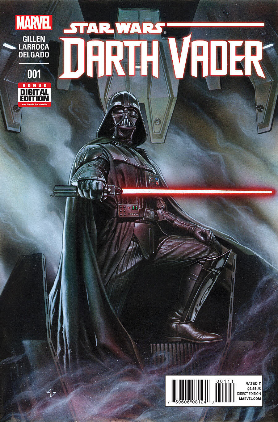 Marvel Comics Star Wars: Darth Vader #1 Modern Age 2015 1st Black Krrsantan