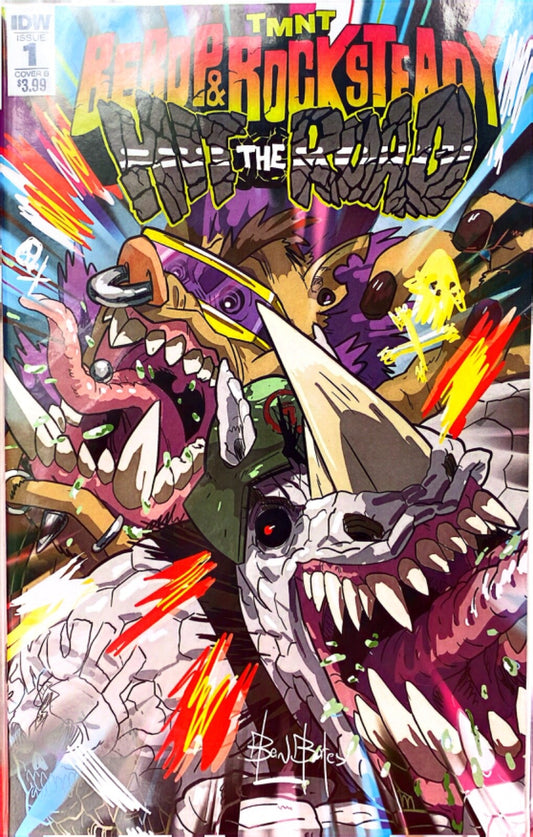 IDW Comics TMNT: Bebop & Rocksteady Hit the Road #1-5 2019 Complete Series
