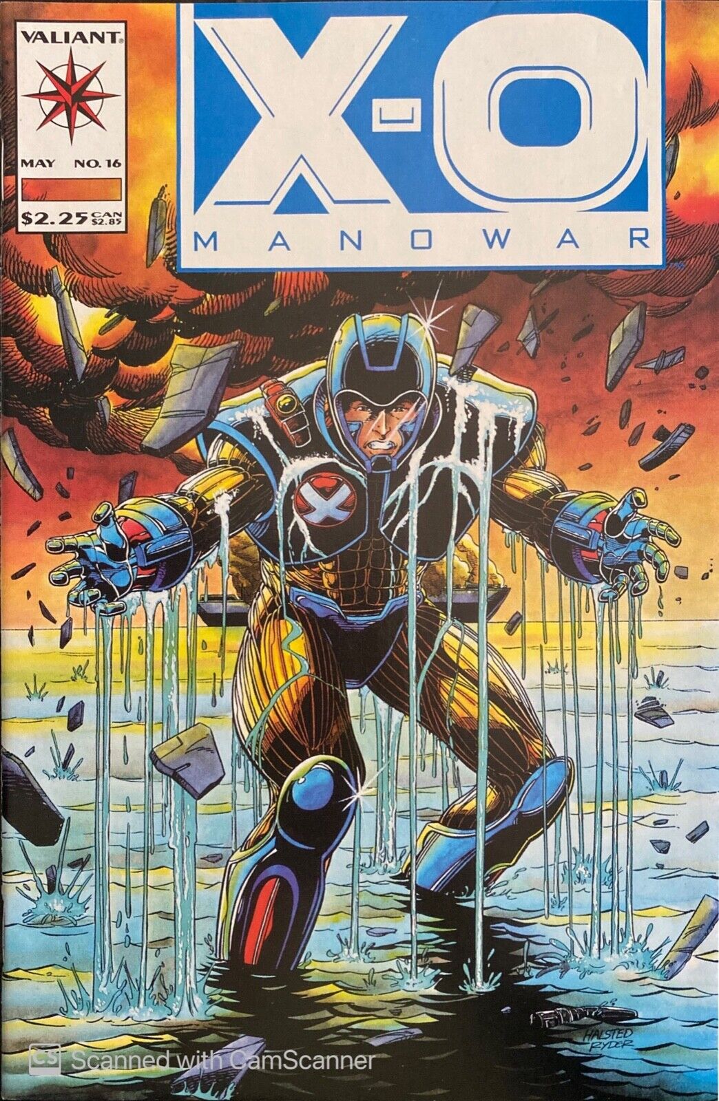 Valiant Comics X-O Manowar #16 Modern Age 1993