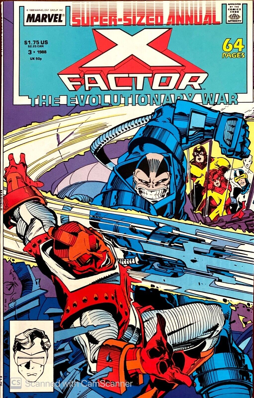 Marvel Comics X-Factor Annual #3 Copper Age 1988