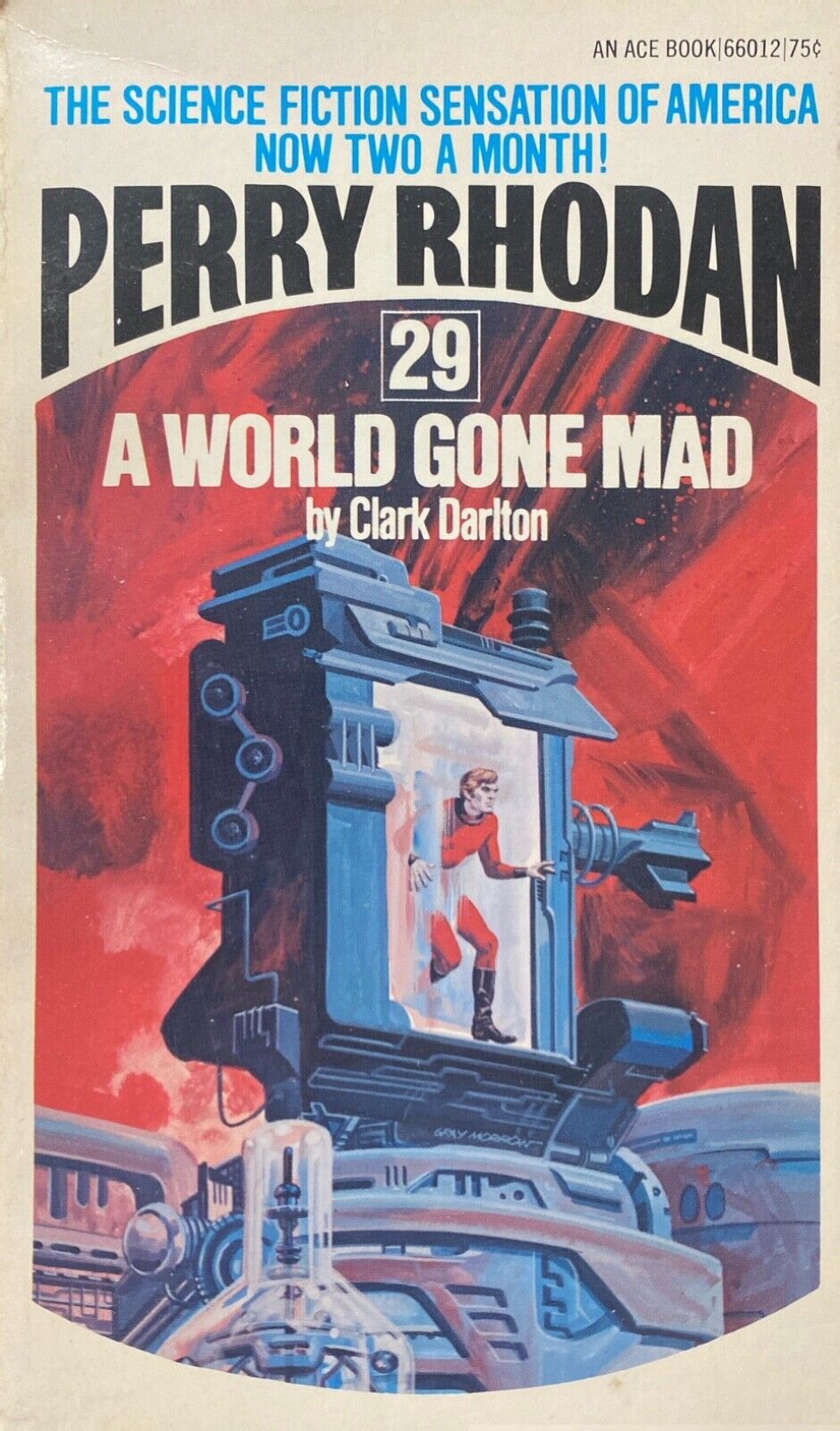Perry Rhodan 29: A World Gone Mad by Clark Darlton 1973 Ace Paperback